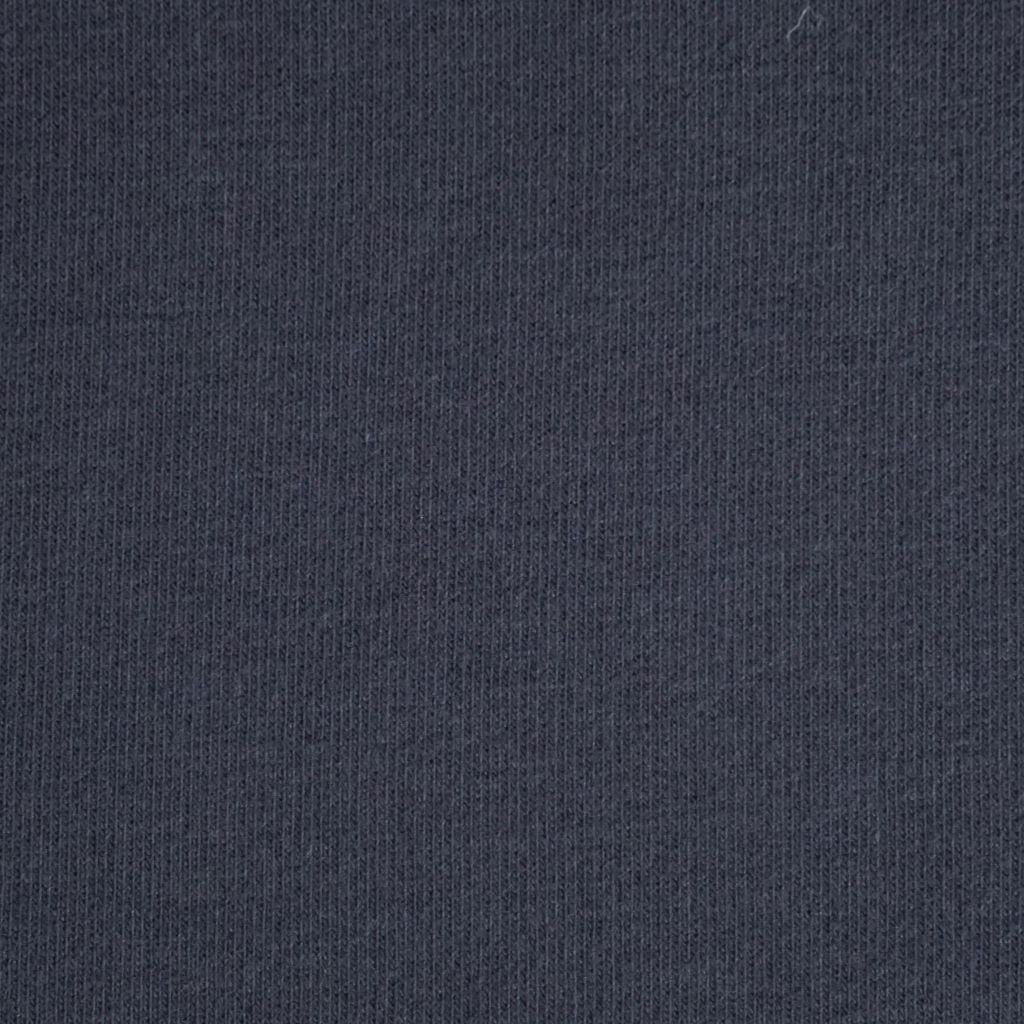 Stretch-Sweat soft uni dunkelgrau – Bio